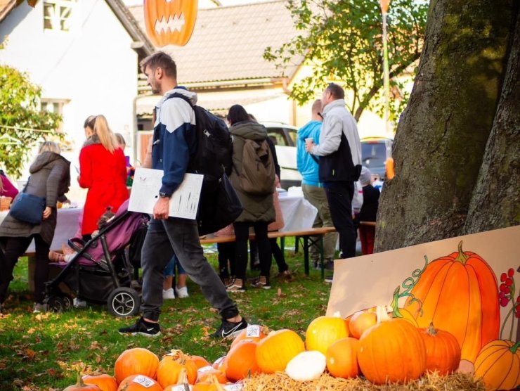 Naše dýně na halloweenských akcích